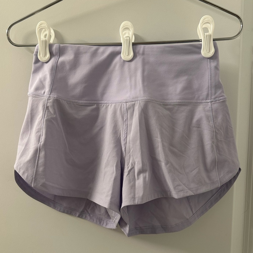 Lululemon Fast and Free High-Rise Classic-Fit Split Short | Purple | 4